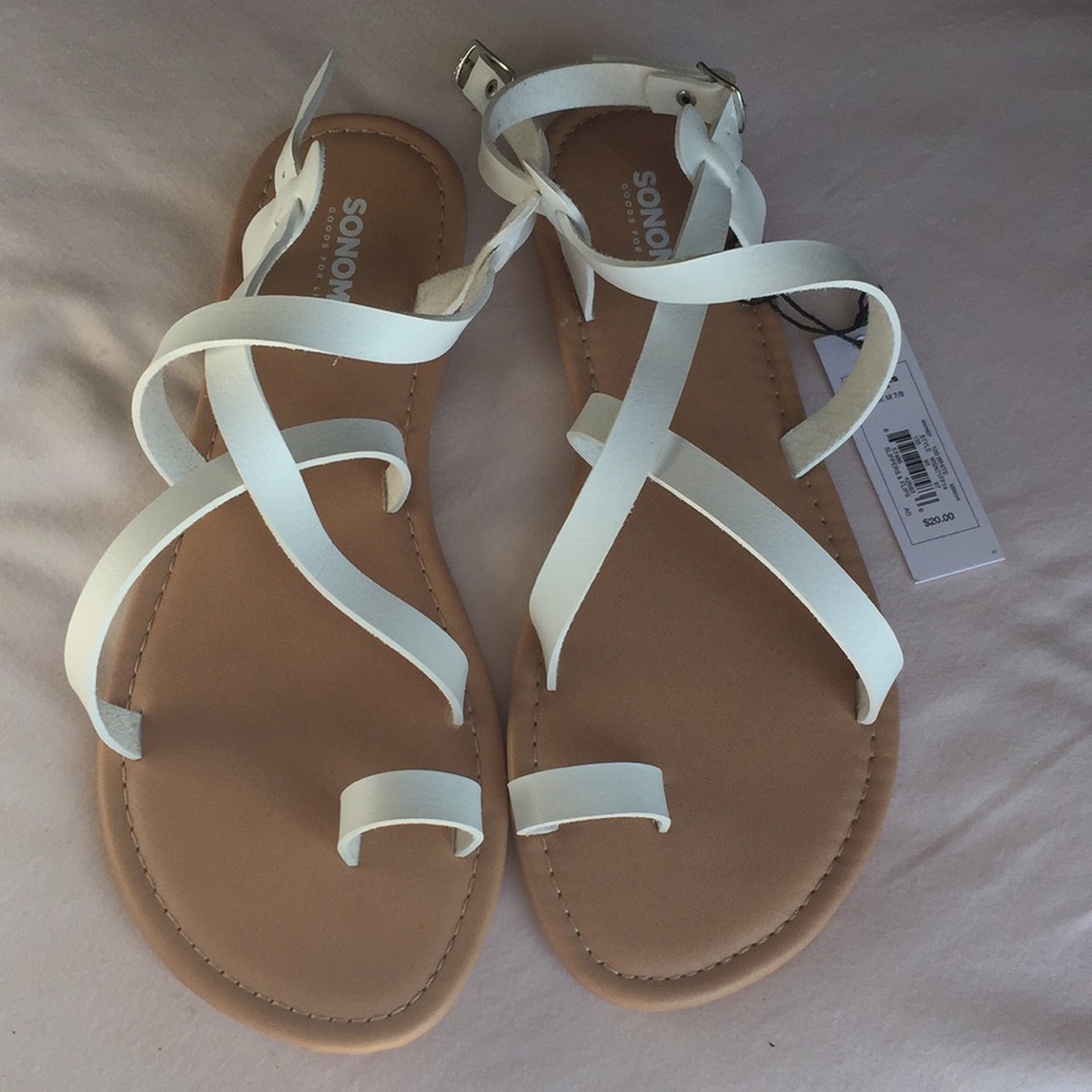 Sonoma Casual White Sandals